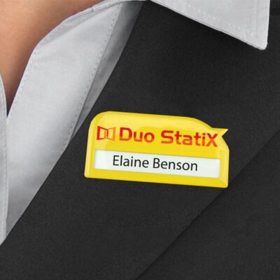 Firmen-Namensschild als 3D Sticker zum Aufkleben