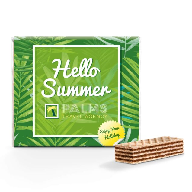 Manner original mit Werbeanbringung eine veredelbare Verpackung