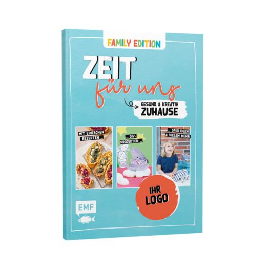Kreative Zeit verschenken mit den individuellen Kreativbüchern mit Ihrer Werbebotschaft